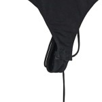 Vorschaubild 3 von Badeanzug Schwarz mit Schnürung Rückenfrei Gr. 36 Damen
