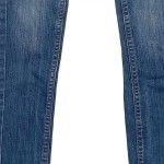 Vorschaubild 6 von Jeans Regular Fit Kinder Blau Gr. 140 Baumwolle Uni Casual Alltag