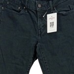 Vorschaubild 2 von Damen Jeans Regular Fit W26 L34 Grün Baumwolle Stretch