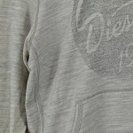 Vorschaubild 3 von Kapuzenpullover Damen Gr. 38/M Grau Wolle Polyacryl Baumwolle Logo-Print