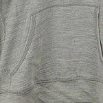 Vorschaubild 4 von Kapuzenpullover Damen Gr. 38/M Grau Wolle Polyacryl Baumwolle Logo-Print