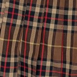 Vorschaubild 6 von Faltenrock Damen Braun Gr. 36/S Polyester Viskose Elasthan Preppy