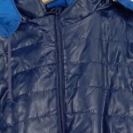 Vorschaubild 3 von Steppjacke Herren Blau Gr. 54/XL Polyester Uni Casual Langarm