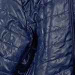 Vorschaubild 4 von Steppjacke Herren Blau Gr. 54/XL Polyester Uni Casual Langarm