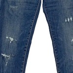 Vorschaubild 6 von Ripped Jeans Damen Blau Gr. W28/36/S Baumwolle Uni Casual