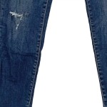 Vorschaubild 7 von Ripped Jeans Damen Blau Gr. W28/36/S Baumwolle Uni Casual