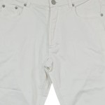 Vorschaubild 4 von Jeans Straight Leg Damen Weiß Gr. W28 Baumwolle Uni Casual Freizeit