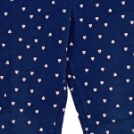 Vorschaubild 6 von Kinder Leggings Mädchen Herzmuster Blau Rosa Gr. 110