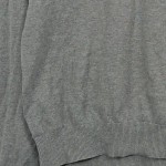 Vorschaubild 7 von Pullover Herren Grau Gr. 50/M Baumwolle Meliert Langarm