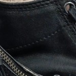 Vorschaubild 4 von Sneaker low Damen Gr. 36 Schwarz Leder Streetwear Uni