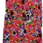 Vorschaubild 4 von Sommerkleid Damen Mehrfarbig Gr. 36/S Viskose Blumenmuster Farbenfroh