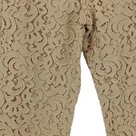 Vorschaubild 5 von Damen Anzughose Spitze Beige Gr. 34 XS Elegant Festlich