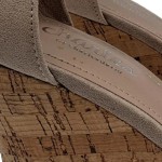 Vorschaubild 4 von Wedges Keilabsatz Sandalen Beige Gr. 38 Kork