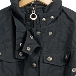 Vorschaubild 4 von Damen Windjacke Schwarz Gr. S/36 Kapuze Outdoor