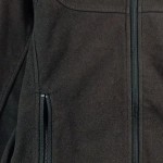 Vorschaubild 3 von Fleecejacke Damen Schwarz Gr. 36/S Polyester Logo-Print Outdoor