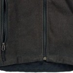 Vorschaubild 4 von Fleecejacke Damen Schwarz Gr. 36/S Polyester Logo-Print Outdoor