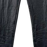 Vorschaubild 5 von Leggings Kinder 158/164 Schwarz Glänzend Lederoptik Elegant