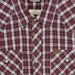 Vorschaubild 6 von Herren Freizeithemd Kariert Western Stil Gr. XL Baumwolle Rot