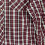 Vorschaubild 7 von Herren Freizeithemd Kariert Western Stil Gr. XL Baumwolle Rot