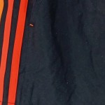 Vorschaubild 4 von Badeshorts Herren Schwarz Gr. 46/S Polyester Streifen Sportlich Logo