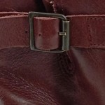 Vorschaubild 3 von Kinder Leder Stiefel Mädchen Gr. 36 Bordeaux Rot Biker Boot