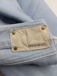 Vorschaubild 3 von Bootcut Jeans Damen Blau Gr. W28/36/S Baumwolle Elasthan Uni Casual Logo