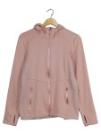 Vorschaubild 1 von Trainingsjacke Damen Sportjacke Kapuze Reißverschluss Rosa Gr. 38 M