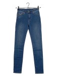 Vorschaubild 2 von Jeans Skinny Fit Damen Blau Gr. W28/36/S Baumwolle Elasthan Uni Casual