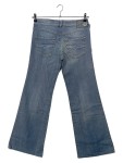 Vorschaubild 2 von Bootcut Jeans Damen Gr. W28/36/S Blau Baumwolle Uni Casual Freizeit YBO