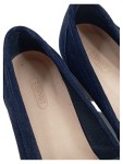 Vorschaubild 6 von Damen Loafer Slipper Blau Gr. 40 Halbschuhe mit Fransen Schnalle Slipper