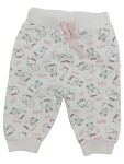 Vorschaubild 1 von Baby Leggings Hose Weiß Rosa Bären Motiv Gr. 62