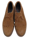Vorschaubild 2 von Damen Loafer Slipper Halbschuhe Braun Gr 40 Leder Fransen Casual