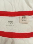 Vorschaubild 2 von T-Shirt Damen Gr. 40 L Weiß Rot Logo Print Rundhalsausschnitt