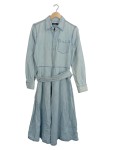 Vorschaubild 1 von Jeanskleid Hemdkleid Hellblau Gr. 36 S Midikleid Damen