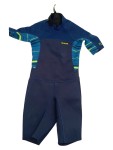 Vorschaubild 1 von Neoprenanzug Kurz Kinder Gr. 128 Blau Shorty Surfen Schwimmen