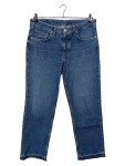 Vorschaubild 1 von Destroyed Jeans Damen Baumwolle Blau Gr. 42 W33 L29 Uni Casual