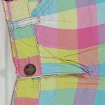 Vorschaubild 3 von Karierte Shorts Kinder Gr. 164 Baumwolle Freizeit Casual Mehrfarbig