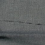 Vorschaubild 3 von Businesskleid Grau Ärmellos Büro Schleife Gr. 40 L