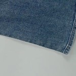 Vorschaubild 4 von Flare Jeans Damen Blau Schlaghose Gr. 36 Baumwolle Freizeit