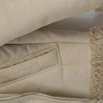Vorschaubild 2 von Felljacke Damen Beige Gr. 36 S Teddy Fell Teddyjacke Freizeit
