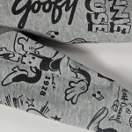 Vorschaubild 2 von Sweatshirt Kinder Langarm Grau Grafisch Baumwolle Gr. 116