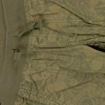 Vorschaubild 3 von Jogger Cargohose Blumenmuster Mädchen Oliv Gr. 164 Baumwolle