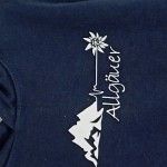 Vorschaubild 2 von Kinder Kapuzenpullover Hoodie Blau Gr. 116 Baumwolle Polyester