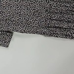 Vorschaubild 3 von Hemdblusenkleid Maxikleid Blumenmuster Viskose Schwarz Gr. 36 S