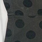 Vorschaubild 2 von Leggings Kinder Mädchen Baumwolle gepunktet Grau Gr. 134