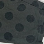 Vorschaubild 3 von Leggings Kinder Mädchen Baumwolle gepunktet Grau Gr. 134