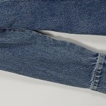 Vorschaubild 3 von Hemdblusenkleid Blau Gr. 36 Damen Baumwolle Casual Freizeit Minikleid