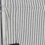 Vorschaubild 3 von Leggings Basic Kinder Gestreift Weiß Baumwolle Gr. 116
