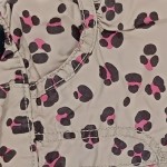 Vorschaubild 2 von Jogginghose Baumwolle Animal-Print Beige Gr. 80 Kinder Hose