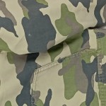 Vorschaubild 2 von Jeansjacke Damen Camouflage Baumwolle Knopfleiste Gr. 34 XS